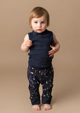 Pantalon évolutif en Coton Bio Perséides Noir