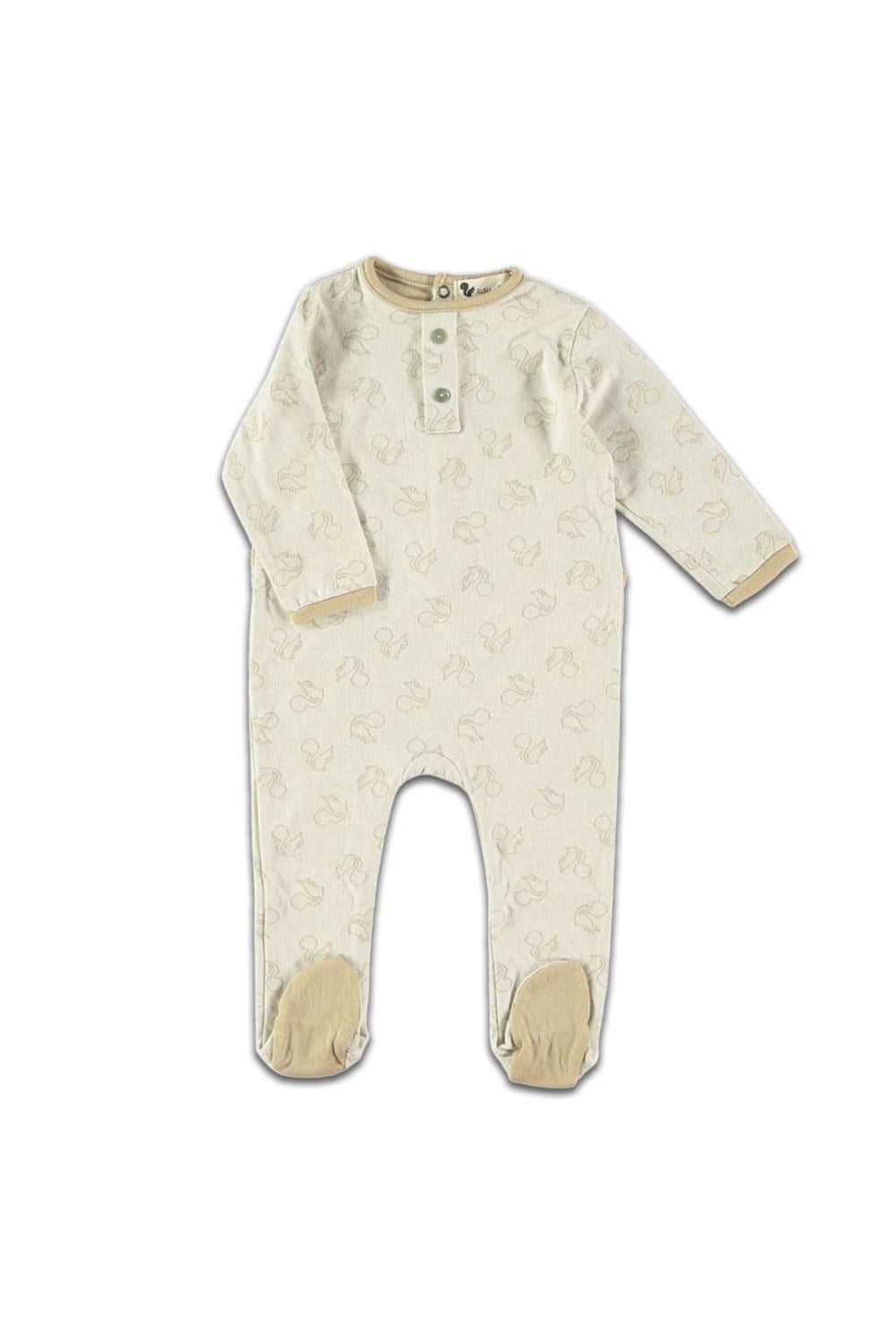 Pyjama bébé Ballerine papyrus en coton 100% bio. RISU.RISU la