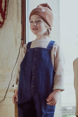 Salopette Bébé en Coton Bio -  Minabulle  -  Salopette Bébé en Coton Bio Armel Jeans - Photo 6