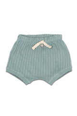 Short bébé pour cadeau de naissance original - Buho - Short Côtelé en Coton Bio Cactus Vert en coton bio - Photo 1