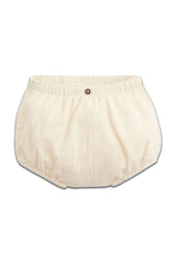 Short bébé pour cadeau de naissance original - Play Up - Short Woven Jaune Clair en coton bio - Photo 1