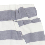 Short bébé pour idée cadeaux de naissance original - Sense Organics - Short Retro Emilio Rayures Bleu Gris en coton bio - Photo 3