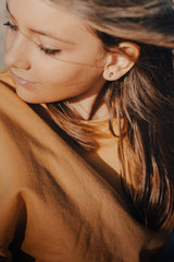 Sweat bébé pour idée cadeaux de naissance original - Upé - Sweat Lulu Moutarde en coton bio - Photo 4