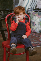 T-Shirt ML bébé pour idée cadeaux de naissance original - Sense Organics - T-Shirt Luke Rouge en coton bio - Photo 2