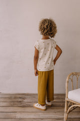 T-Shirt MC bébé pour idée cadeaux de naissance original - Studio Bohème - T-Shirt Bama Imprimé Bananes Ecru en coton bio - Photo 4