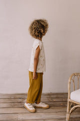 T-Shirt MC bébé pour idée cadeaux de naissance original - Studio Bohème - T-Shirt Bama Imprimé Bananes Ecru en coton bio - Photo 6