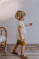 T-Shirt MC bébé pour idée cadeaux de naissance original - Studio Bohème - T-Shirt Bama Imprimé Bananes Ecru en coton bio - Photo 7