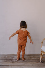 T-Shirt MC bébé pour idée cadeaux de naissance original - Studio Bohème - T-Shirt Bama Caramel en coton bio - Photo 3