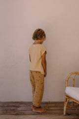 T-Shirt MC bébé pour idée cadeaux de naissance original - Studio Bohème - T-Shirt Bama Beige en coton bio - Photo 4