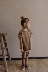 T-Shirt MC bébé pour idée cadeaux de naissance original - Studio Bohème - T-shirt Bama Café en coton bio - Photo 3