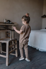 T-Shirt MC bébé pour idée cadeaux de naissance original - Studio Bohème - T-shirt Bama Café en coton bio - Photo 5