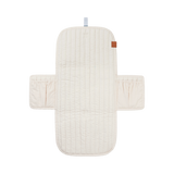 Tapis à Langer bébé pour idée cadeaux de naissance original - Fabelab - Tapis à Langer Bleu en coton bio - Photo 2