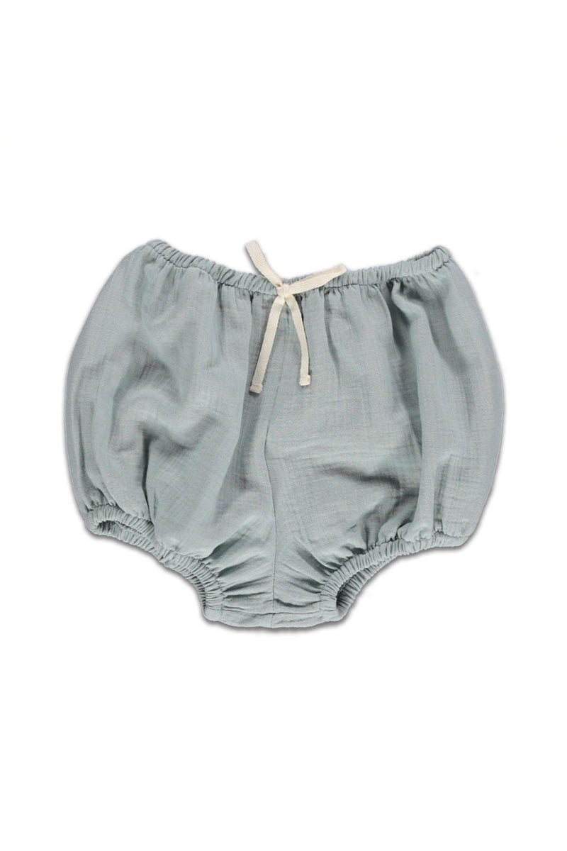 Bloomer Bébé en Coton Bio -  LiiLU  -  Bloomer Signature Buccolique Bleu Gris- Photo 1