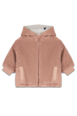 Manteau Frio Rose Maho Intérieur Raisins