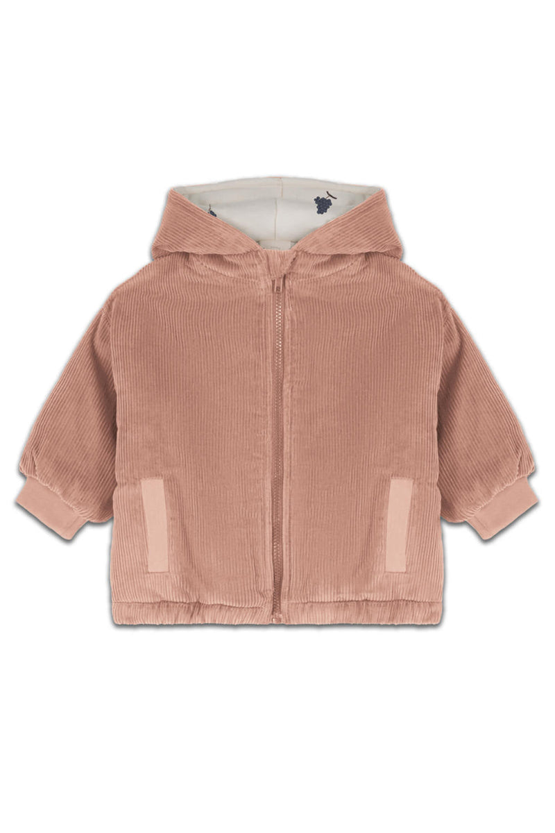 Manteau Frio Rose Maho Intérieur Raisins