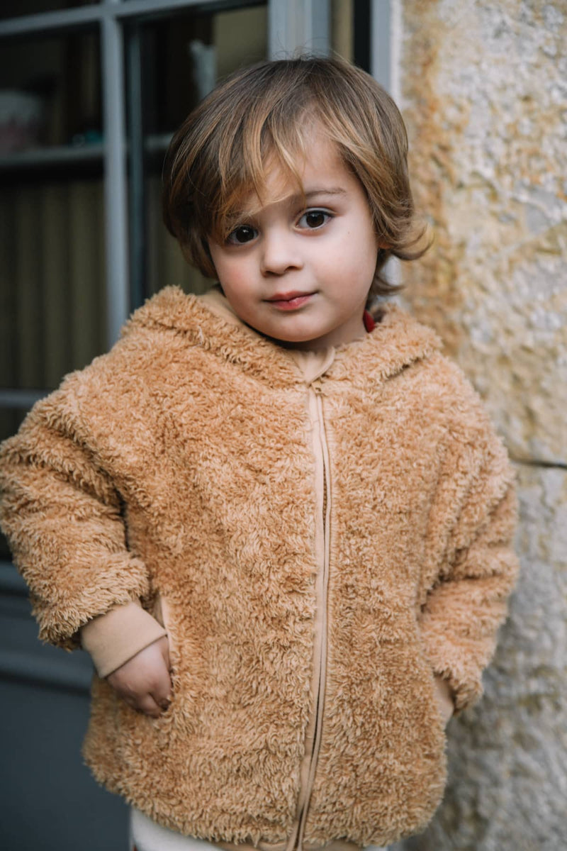 Manteau Nounours Golden Bear Intérieur Raisins Marron