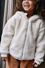 Manteau Nounours Ecru Intérieur Raisins