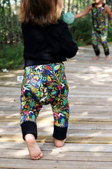 Pantalon Bébé en Coton Bio -  Petites Menottes  -  Pantalon Evolutif Freedom Multicolore - Photo 3