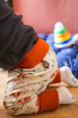 Pantalon Bébé en Coton Bio -  Petites Menottes  -  Pantalon Evolutif Magic Light Ecru - Photo 4