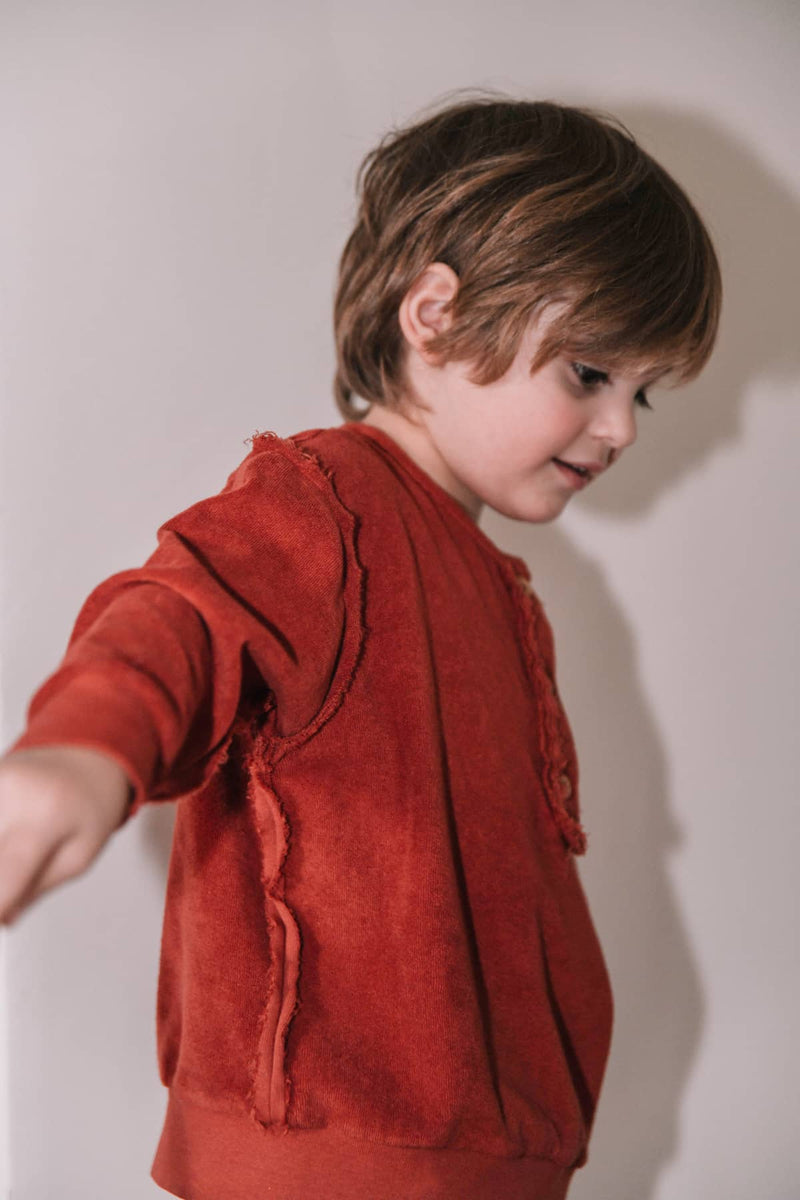 Sudadera Big Jo Chili Roja Rojo