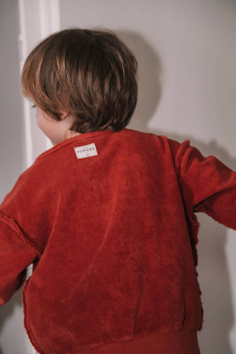Sudadera Big Jo Chili Roja Rojo