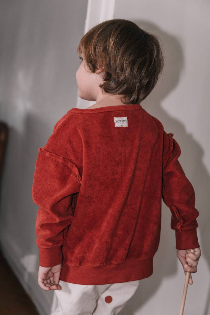 Sudadera Big Jo Chili Roja Rojo