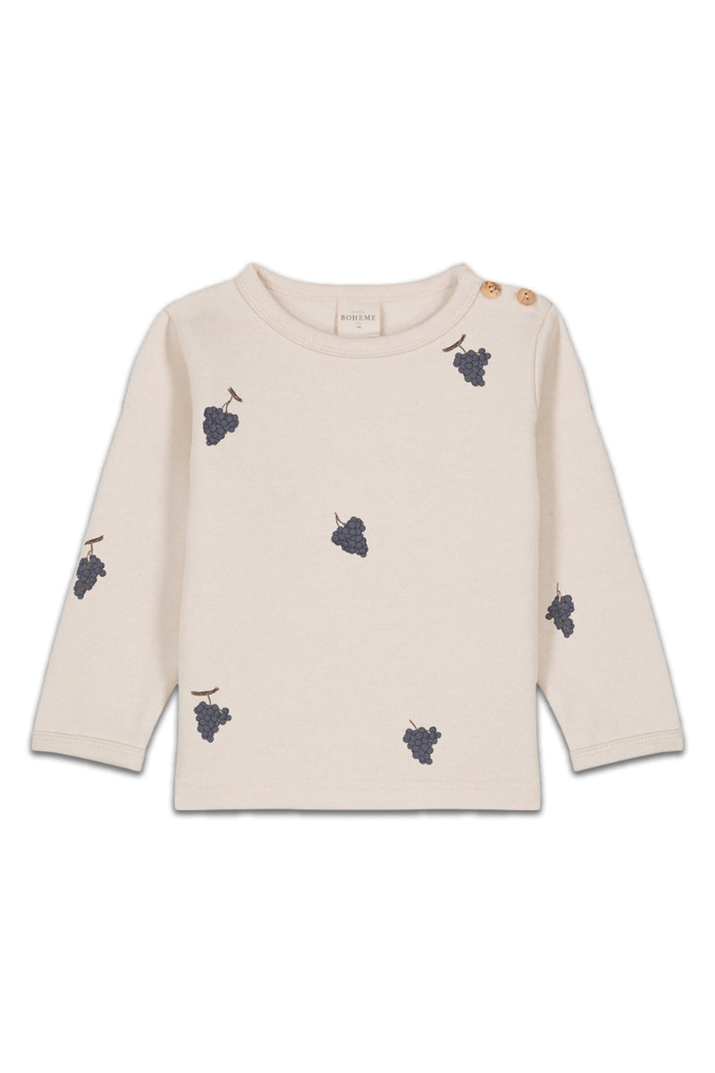 Sweat-shirt Noé Raisins Ecru