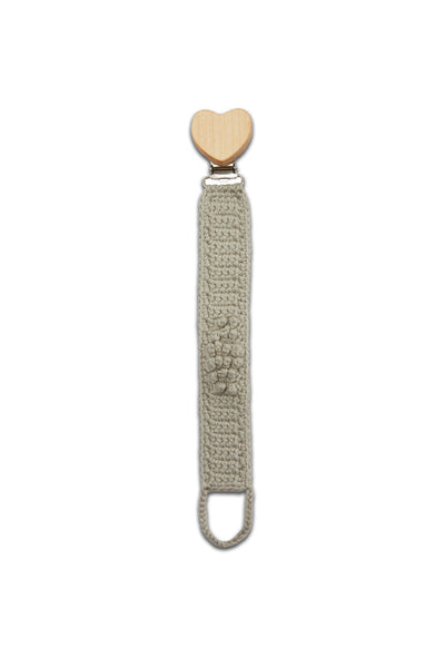 Attache Sucette Bébé Lot De 3 - En Coton Doux - Évite De Perdre La Tétine - Adaptable Aux Vêtements
