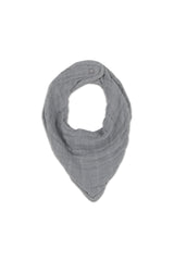 Bavoir Bandana Bib Abel Bleu Gris