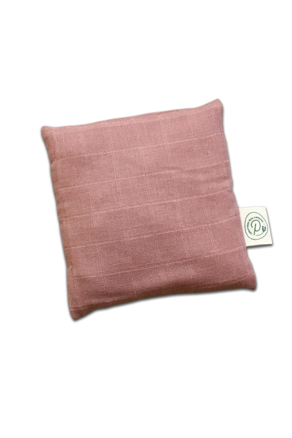 Bouillotte bébé pour cadeau de naissance original - Pitigaïa - Bouillotte Sèche Terracotta Rose en coton bio - Photo 1