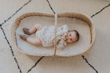 Chaussons bébé pour idée cadeaux de naissance original - Buho - Chaussons de Nouveau Né en Tricot Brun en coton bio - Photo 4