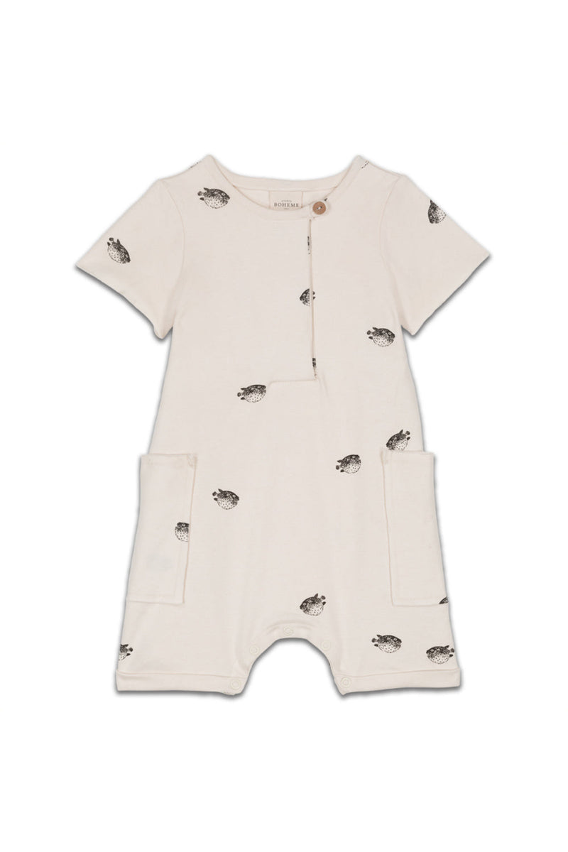 Combi-short Aimé Poisson Boule Ecru