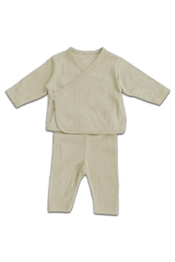 Tenue de Naissance Bébé en Coton Bio - Micu Micu - Bleue – Pépites