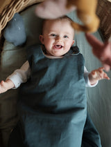 Gigoteuse bébé pour idée cadeaux de naissance original - Fabelab - Gigoteuse en Coton Bio Réversible Bleue en coton bio - Photo 3