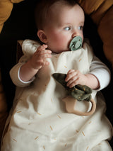 Gigoteuse bébé pour idée cadeaux de naissance original - Fabelab - Gigoteuse en Coton Bio Révesible Ocre en coton bio - Photo 4