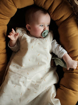 Gigoteuse bébé pour idée cadeaux de naissance original - Fabelab - Gigoteuse en Coton Bio Révesible Ocre en coton bio - Photo 5
