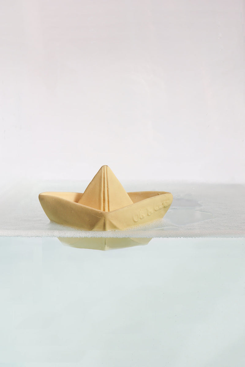 Jouet de bain Bateau Origami Oli&Carol