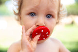 Jouets de Dentition bébé pour idée cadeaux de naissance original - Oli & Carol - Spotty le Champignon - Chewy-to-go en coton bio - Photo 5