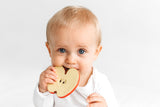 Jouet de Dentition bébé pour idée cadeaux de naissance original - Oli & Carol - Jouet de Dentition Pépita la Pomme en coton bio - Photo 4