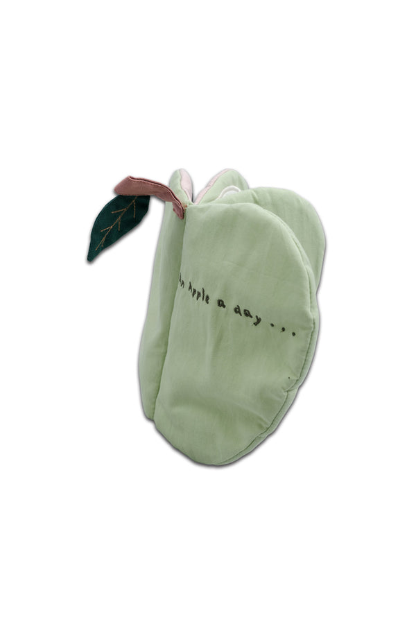 Lange pour bébé en mousseline de coton bio bleu vert - Fabelab