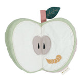 Jeu d'éveil bébé pour idée cadeaux de naissance original - Fabelab - Livre d'éveil en Tissu Bio Pomme Verte en coton bio - Photo 4