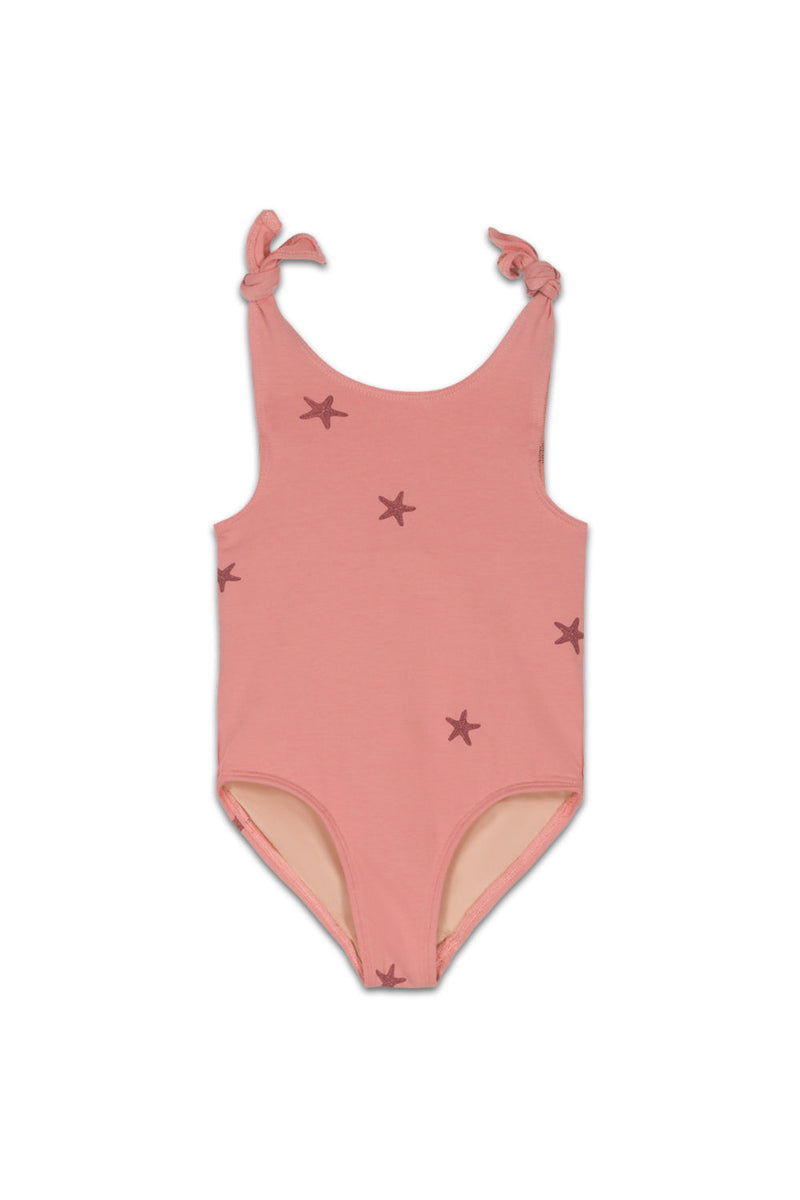 Maillot de Bain Une Pièce Roberta Etoile de Mer Rose