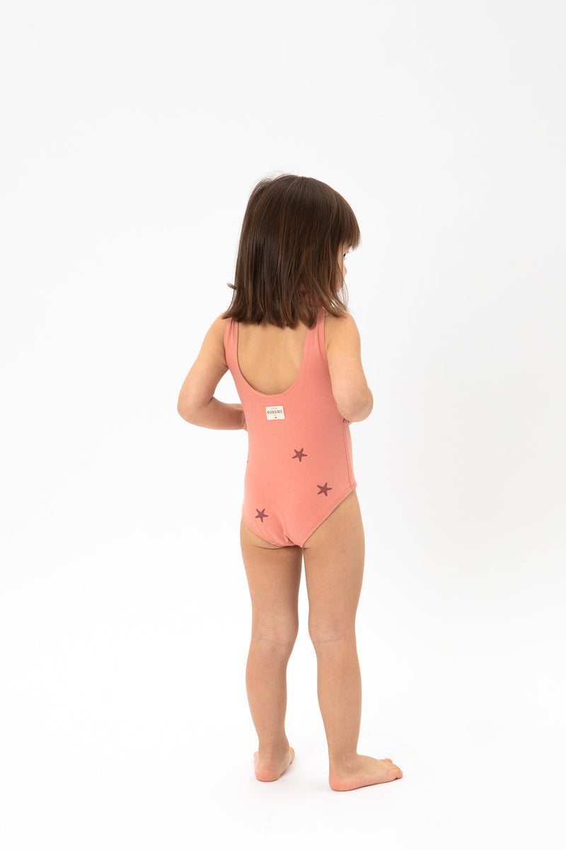 Maillot de Bain Une Pièce Roberta Etoile de Mer Rose