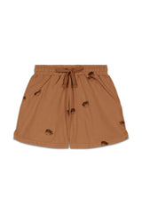 Short de Bain Chico Poisson Boule Indian Tan Brun