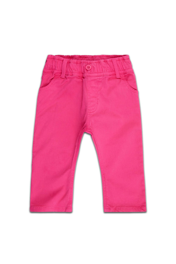 Pantalon bébé pour cadeau de naissance original - Sense Organics - Pantalon Kalani Rose Fushia en coton bio - Photo 1