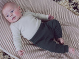 Pantalon bébé pour idée cadeaux de naissance original - Minabulle - Pantalon Alba Vert Sapin en coton bio - Photo 4