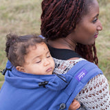 Porte-Bébé en Coton Bio Néobulle Mei Tai Evolu'bulle Acajou Rose