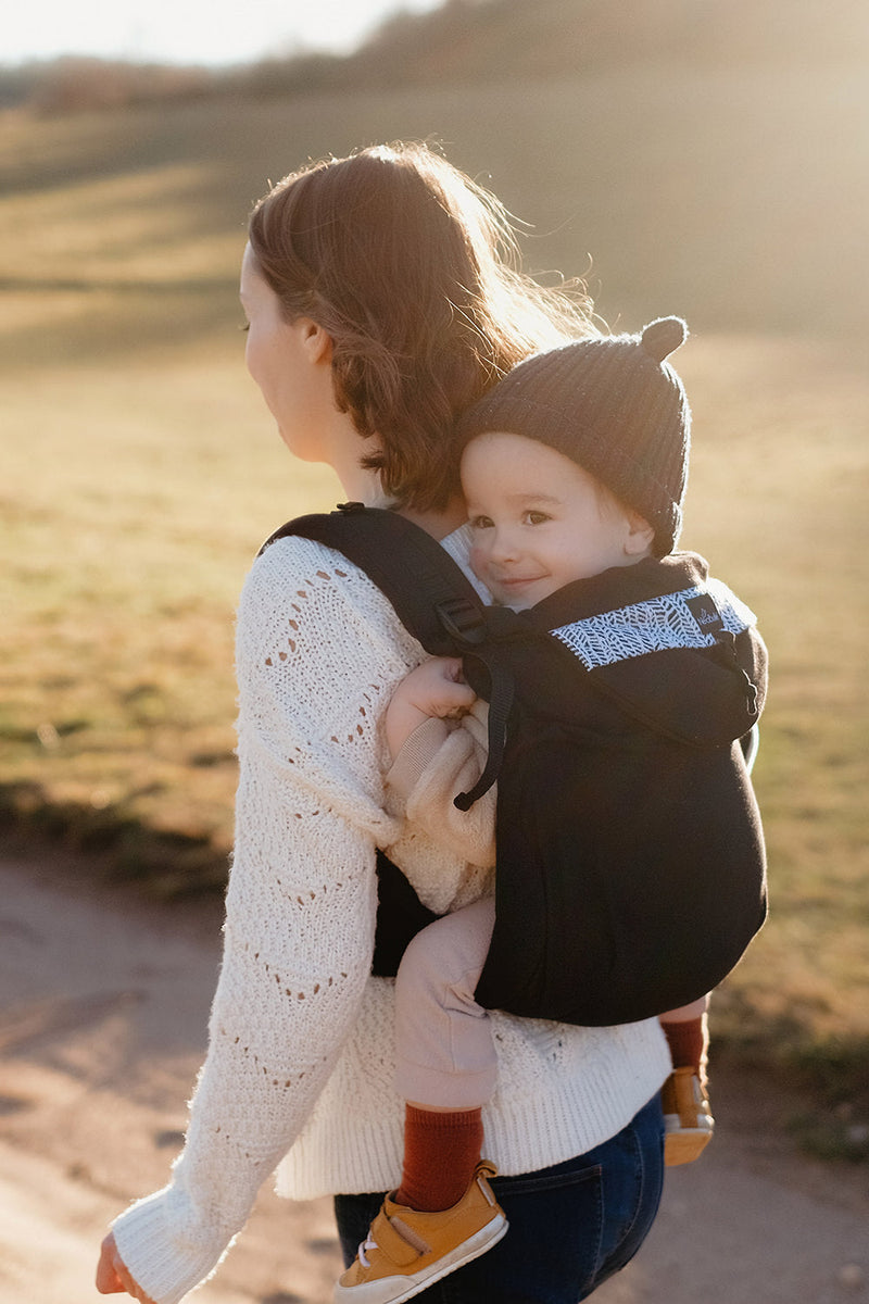 Porte-Bébé en Coton Bio Néobulle Néo Préformé (0-2 ans) Ebène