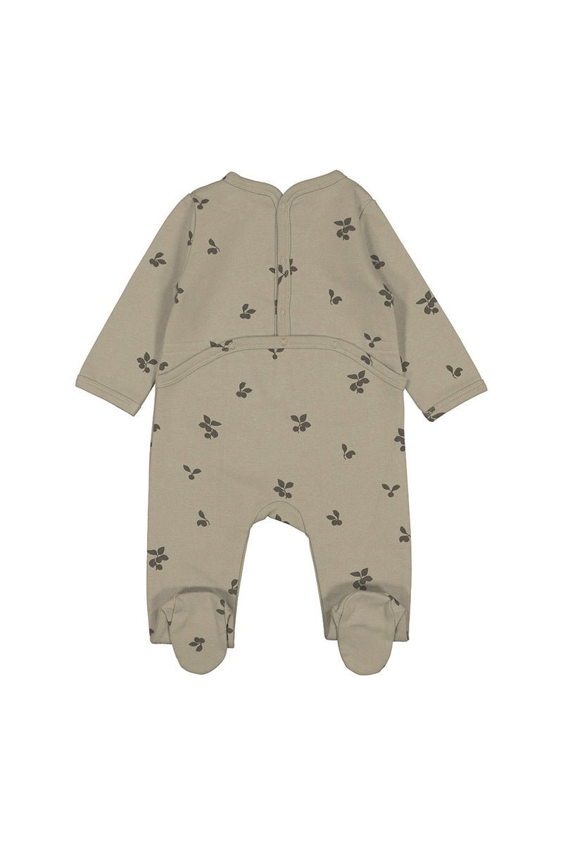 Pyjama Bébé Coton Bio - Studio Boheme - Chubby Prunes Kaki – Pépites