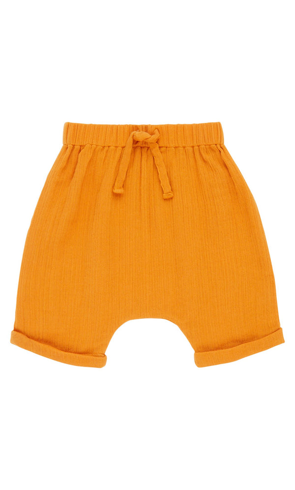 Short bébé pour idée cadeaux de naissance original - Sense Organics - Short Charlie Orange en coton bio - Photo 2